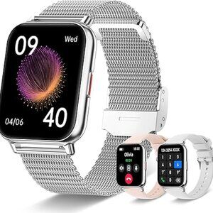 Smart Watch for Women, Answer/Make Call Smartwatch for iOS Android Phones